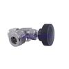 Free ship Adjustable Right angle needle 6 8 10 12mm 1/8 1/4 3/8  inch hard tube SS304 Flow Control shut off crane needle valve