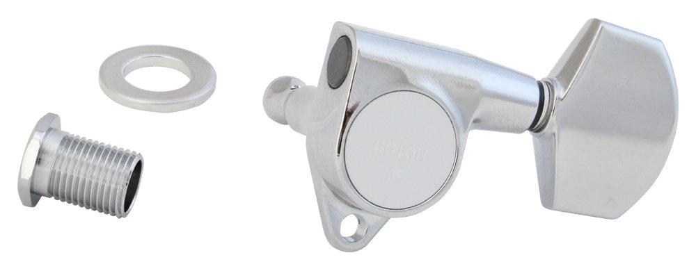 GOTOH Guitar Rotomatic 01 Chrome Tuners, Type, Button, 3+3, (05202CX) SG301-01-3+3-C