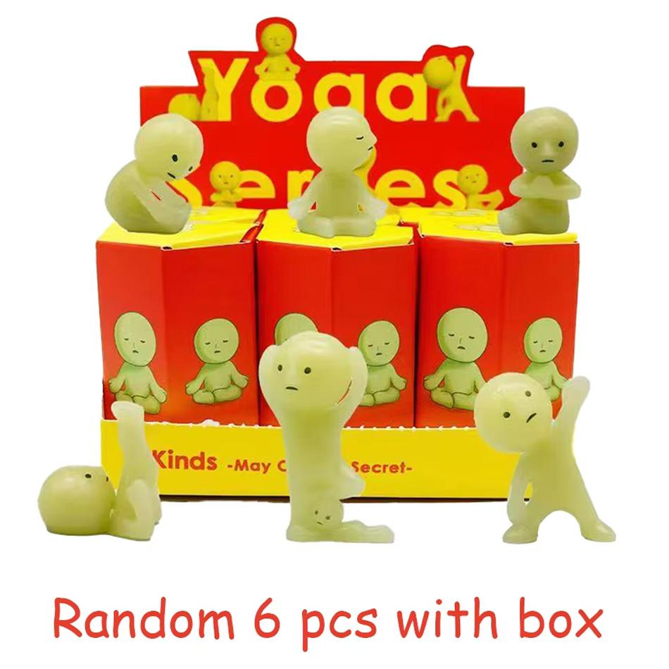 Work Series Blind Box Luminous Toy Mystery Box Room and Car Collection Decoration Kids Surprise High Quality Gift