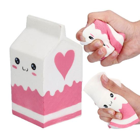 Soft Squishies Yogurt Milk Bottle Slow Rising Kids Adults Decompression Toy