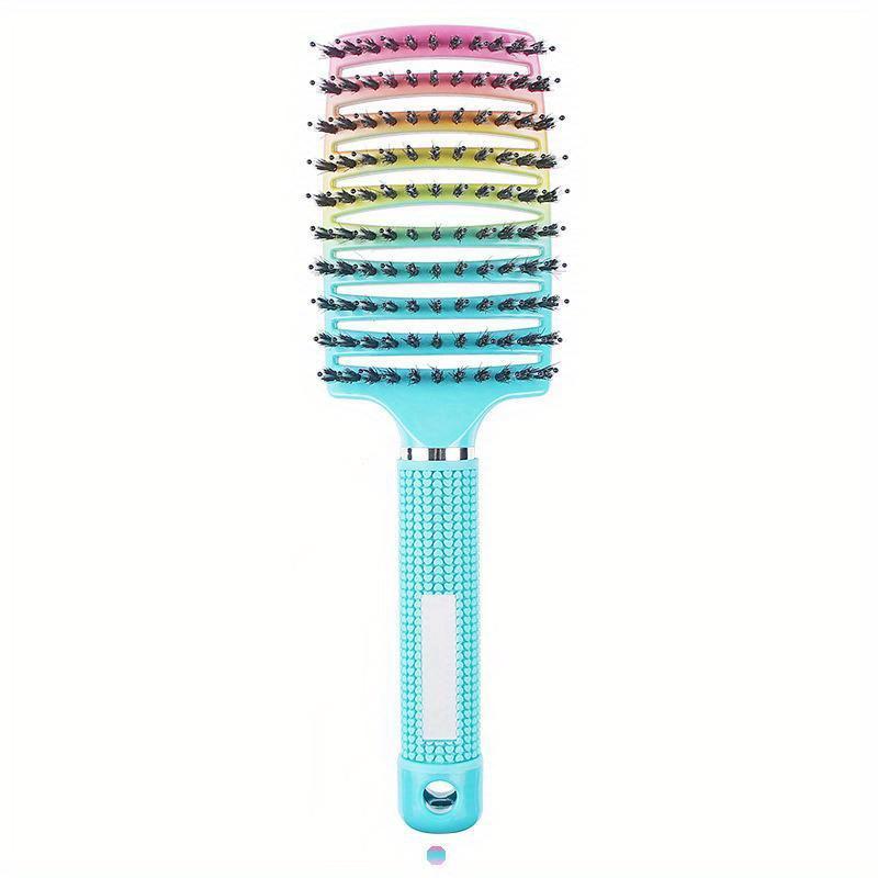 Bristle Nylon Hair Brush Girls Hair Scalp Massage Comb Women Wet Curly Detangle Hair Brush for Salon Hairdressing Styling Tool