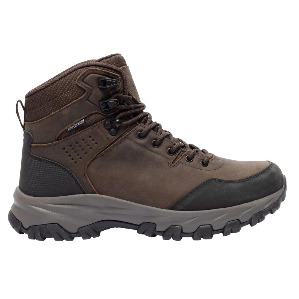 TRESPASS Men's Stride Leather Walking Boots