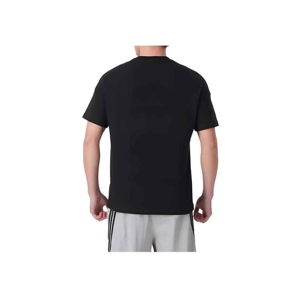 Adidas SS25 M A SZN Minimalist Sports Casual Loose Breathable Short Sleeve T-Shirt Men Tops Black JY8565