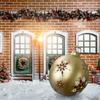 60CM Christmas Inflatable Ball Xmas Decorative Ball Outdoor Water-Proof Christmas Decor Balls Large Balls Tree Decorations