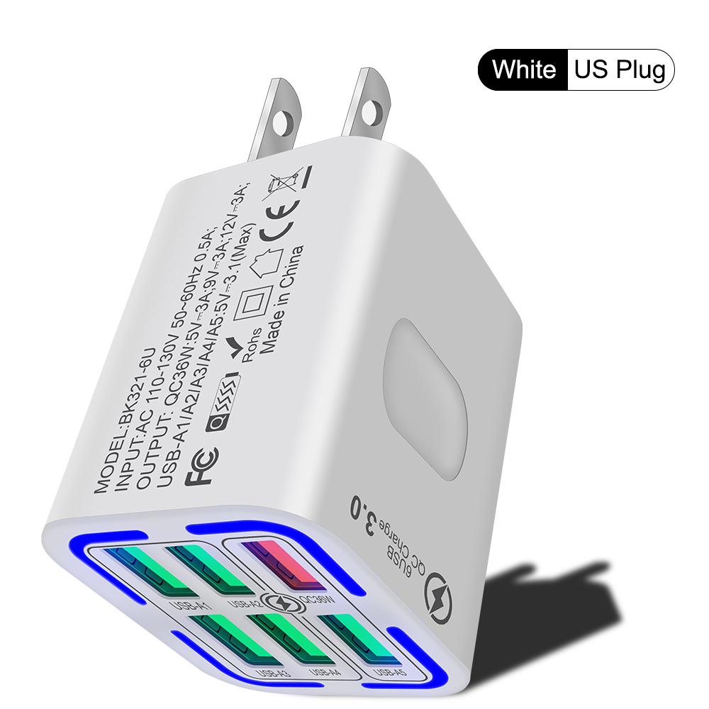 Mini 50W PD QC Fast Charger Cube for iPhone 15 Pro/Android Phones - Pocket-Sized, Overheat Protection, Global Version