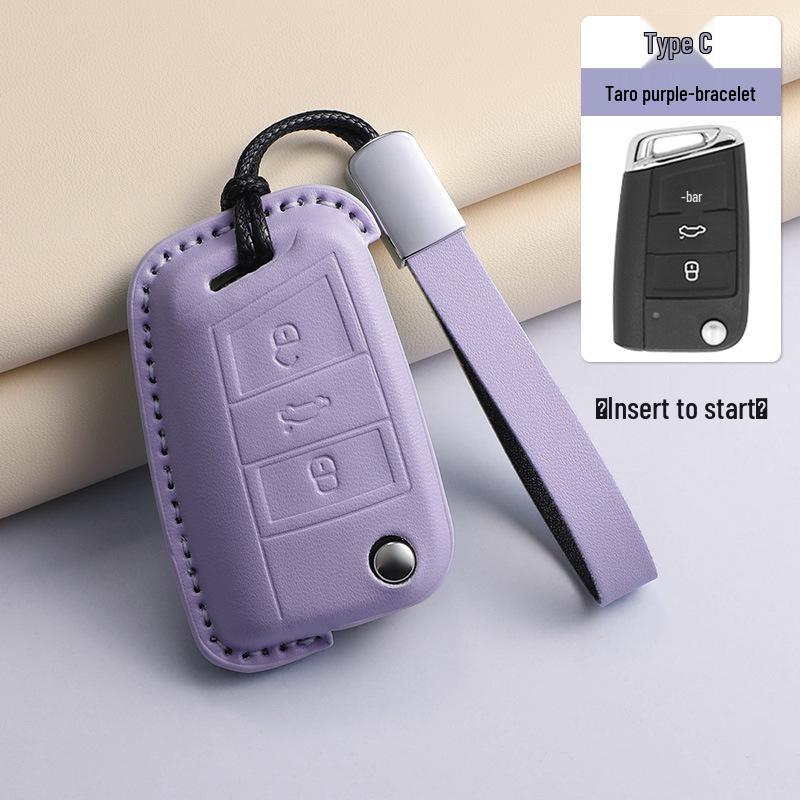 Volkswagen Key Cover for Sagitar, Bora, Magotan, Golf, T-Roc, Tiguan L, Passat, and Lavida Models