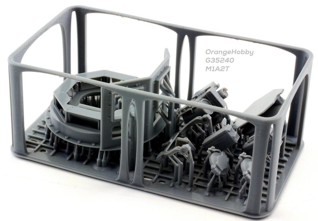 Orange Hobby Scale Modern Taiwanese M1A2T Abrams Conversion Upgrade Set Tamiya Plastic Model Parts 1/35 & (for 35269) G35-240 (Tank)