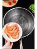 Three-Pack Stainless Steel High-Leg Steaming Rack for Rice and Pressure Cookers
