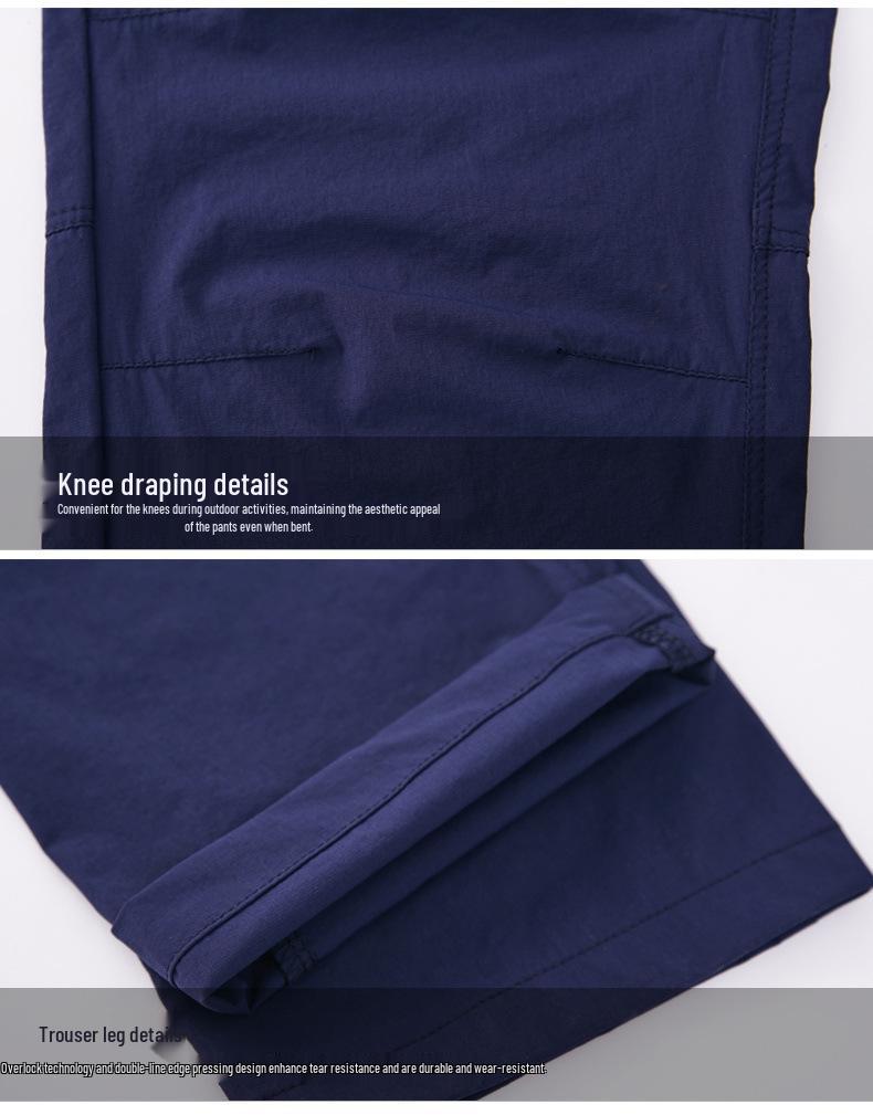 Unisex Quick-Dry Hiking Pants: Thin, Breathable, Plus Size, Loose-Fit Windbreakers for Outdoor Sports