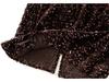 Autumn 2023 Women's Bodycon Sequin Midi Skirt with Back Slit (D8035)