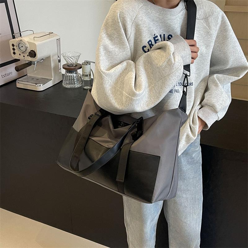 Travel bag Lightweight short trip Travel handbag Men's and women's yoga sports fitness bag Storage duffel bag