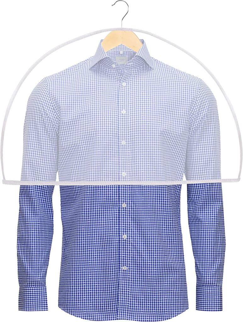 5pcs Garment Cover for Hanging Clothes PEVA Translucent Clothing Dustproof Cover Bags for Closet Storage Organizer for Travel