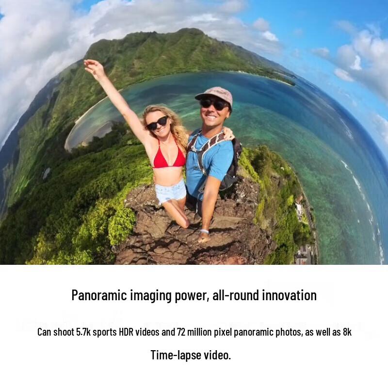 Insta360 X3 5.7K 360-Degree Panoramic Action Camera (CN version)