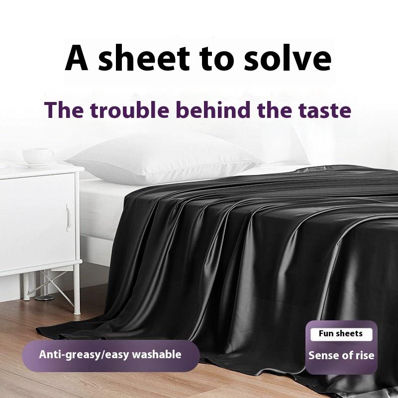 Real Waterproof PVC Adult Bedsheets Bed Cover Couple Game Flat Sheet Oil SPA Coverlet Double Single Queen Size Coverlid