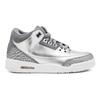 Jordan 3 Retro Premium Heiress Argento Metallico GS AA1243-020
