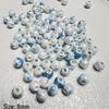 Blue Series Japanese Ceramic Seashell & Heart Beads for DIY Jewelry