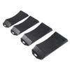 4Pcs Tire Protection Ramp Set Polypropylene Anti Slip Vehicle Storage Ramp Set for Flat Spot and Flat Tire Prevention