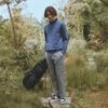 CHALLENGER Men'S Wool-Like Semi-Baggy Fit Cargo Pants Gray