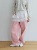 Moeojyudeu Kiki Cargo Pants Pink