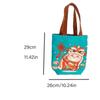 Animal Print Happy New Year Handbag Letter Cartoon Dargon Tote Bag  Outdoor