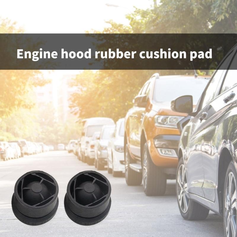 Packung mit 4 Motorhauben-Gummipuffer-Pads Motorhauben-Stoßfänger Einfach zu verwenden für überlegene Dämpfung & Vibrationsreduzierung