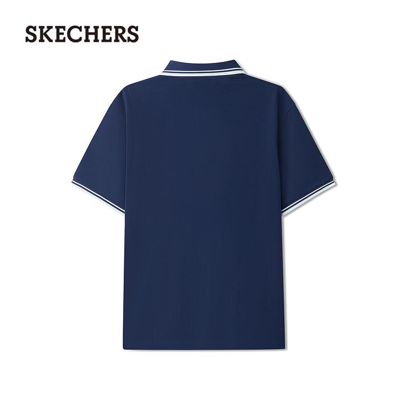 Skechers Men's Knit Short Sleeve Polo Shirt L126M009