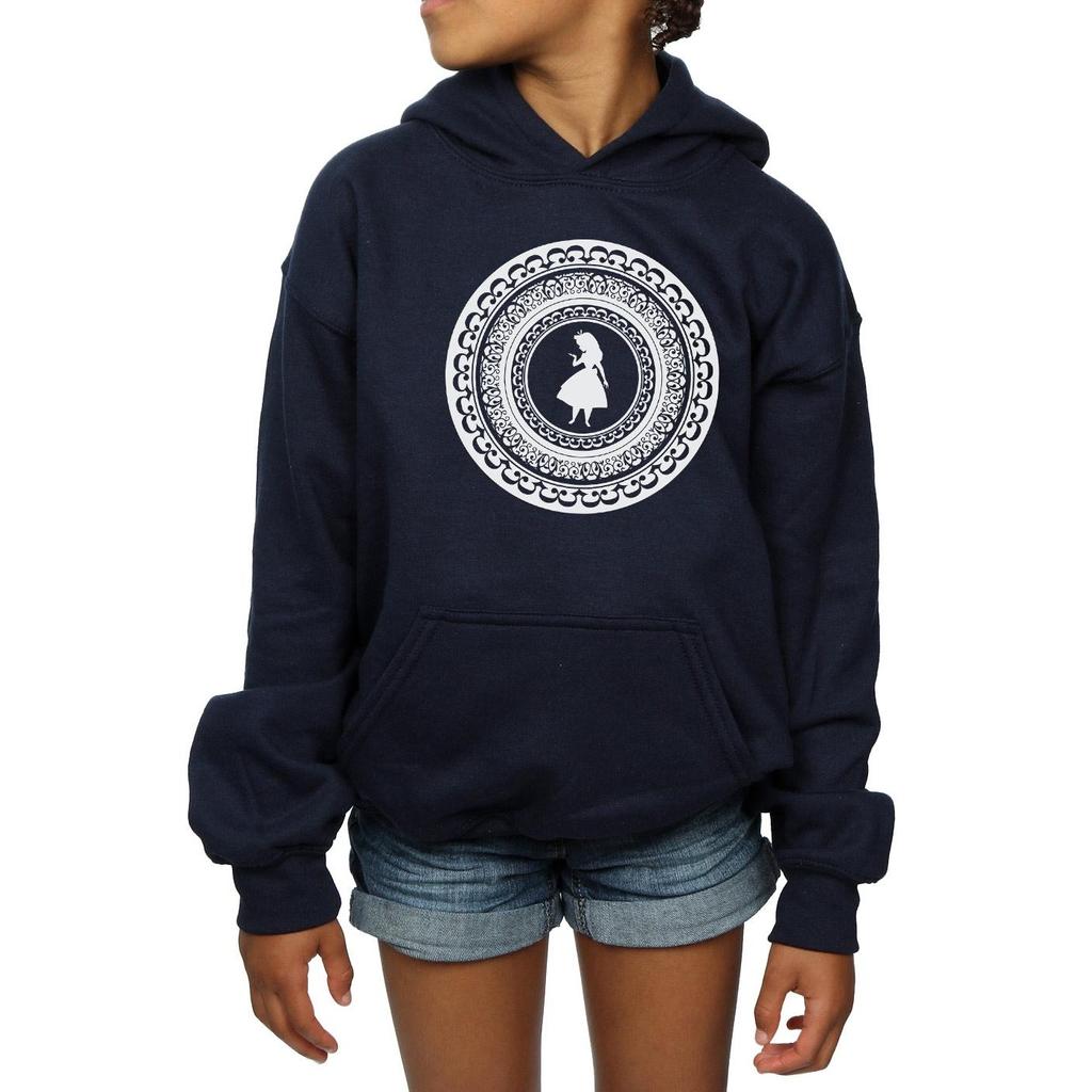Disney Girls Alice In Wonderland Circle Hoodie