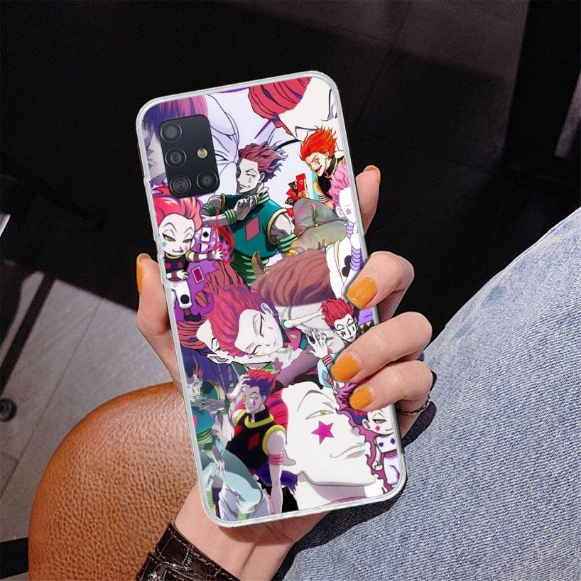 Hunter X Hisoka Phone Case For Samsung Galaxy A52 A32 A22 A12 A51 A31 A50S A30S A20S A10S Note 20 Ultra 10 Plus S10 A72 A71 Gala