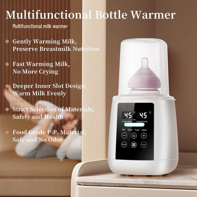 Automatic Baby Bottle Warmer & Sterilizer - Constant Temperature Milk Heater for Infants