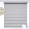 4Pcs Silver Metal Vertical Blind Mounting Brackets Replacement Hardware for Interior and Exterior Zebras Roller Shade