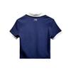 Li-Ning Letter Splicing Soft Comfortable Breathable Versatile Polo Short Sleeve T-Shirt Women T-Shirts APLV300-3