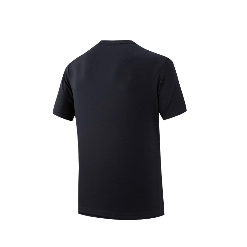 Anta Training Series Letter Round Neck Casual Short Sleeve T-Shirt Men Tops 152637111-3