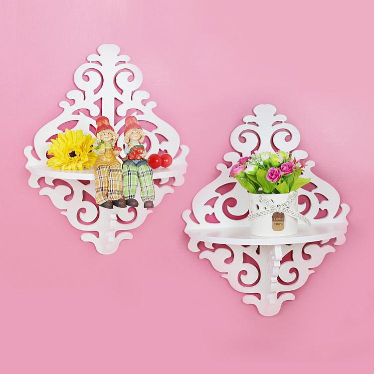 Kreatives Wandregal für Pflanzen aus PVC-Material zur Innendekoration