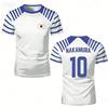 2026 New Captain Tsubasa Anime Men Women T-Shirt Japanese Flag Print Summer Short Sleeve Casual Tee Sport Kids Cycling T-Shirt