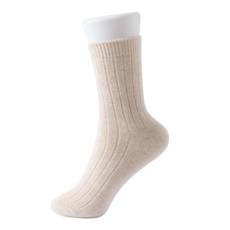 Calzini Corti 100% Cashmere Morbidi Traspiranti Caldi Casual Uomo Donna