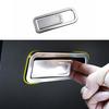 -22 Co-Pilot Storage Box Handle Panel Silver Titanium Trim For Benz GLA W156