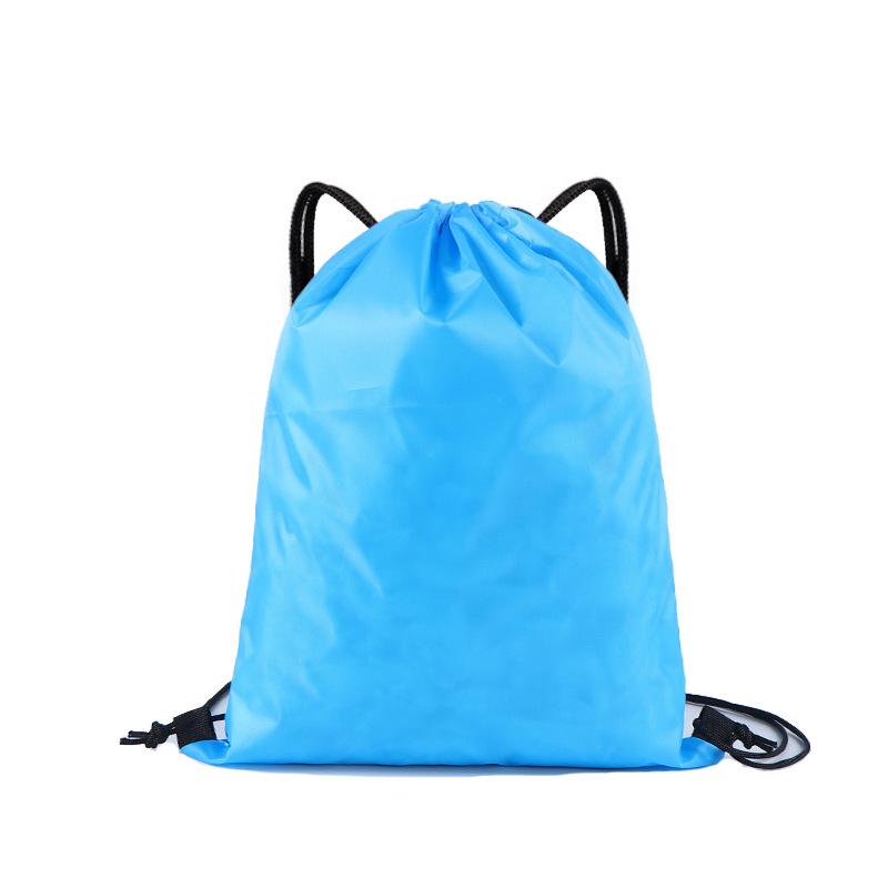 Waterproof Polyester Toy Drawstring Bag - Outdoor Sports Storage Backpack