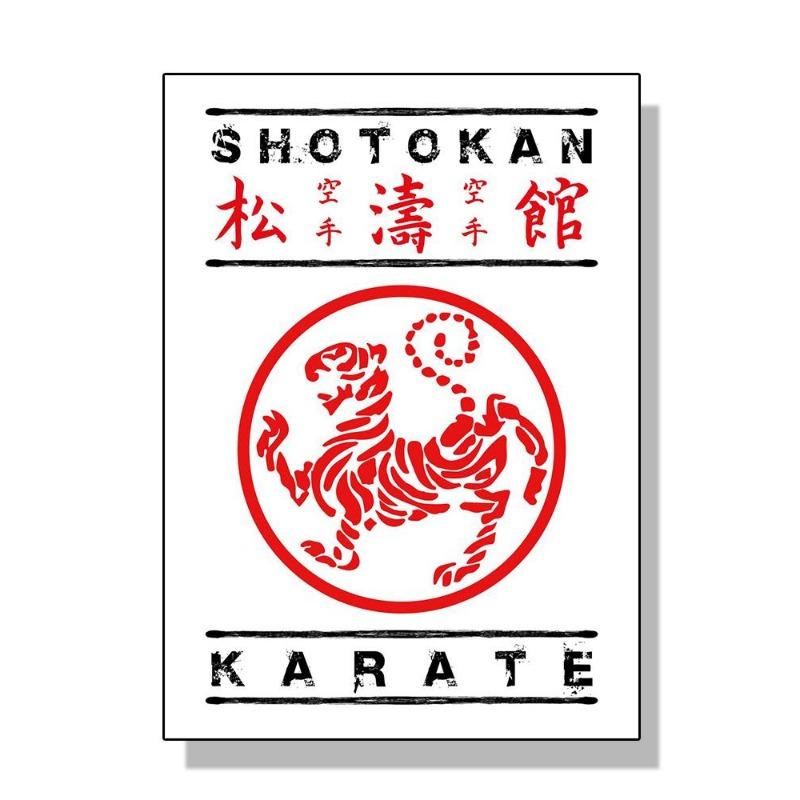 

Винтажные японские боевые искусства, дзюдо, джиу-джитсу, каратэ, кэндо, тхэквондо, постеры, холст, живопись, настенная живопись, декор для дома, подарок 21*30cm No Frame