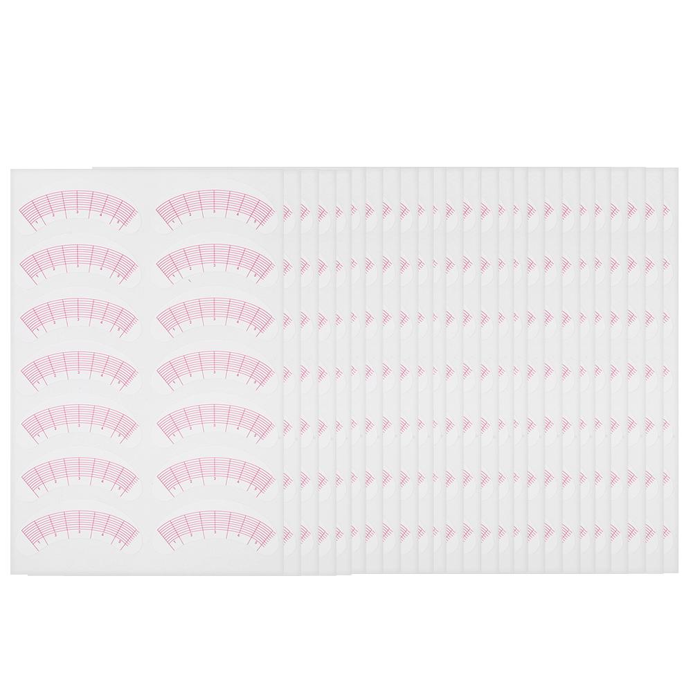 175 Pairs Eyelash Extension Sticker Eye Positioning Tips Sticker Lash Mapping Stickers
