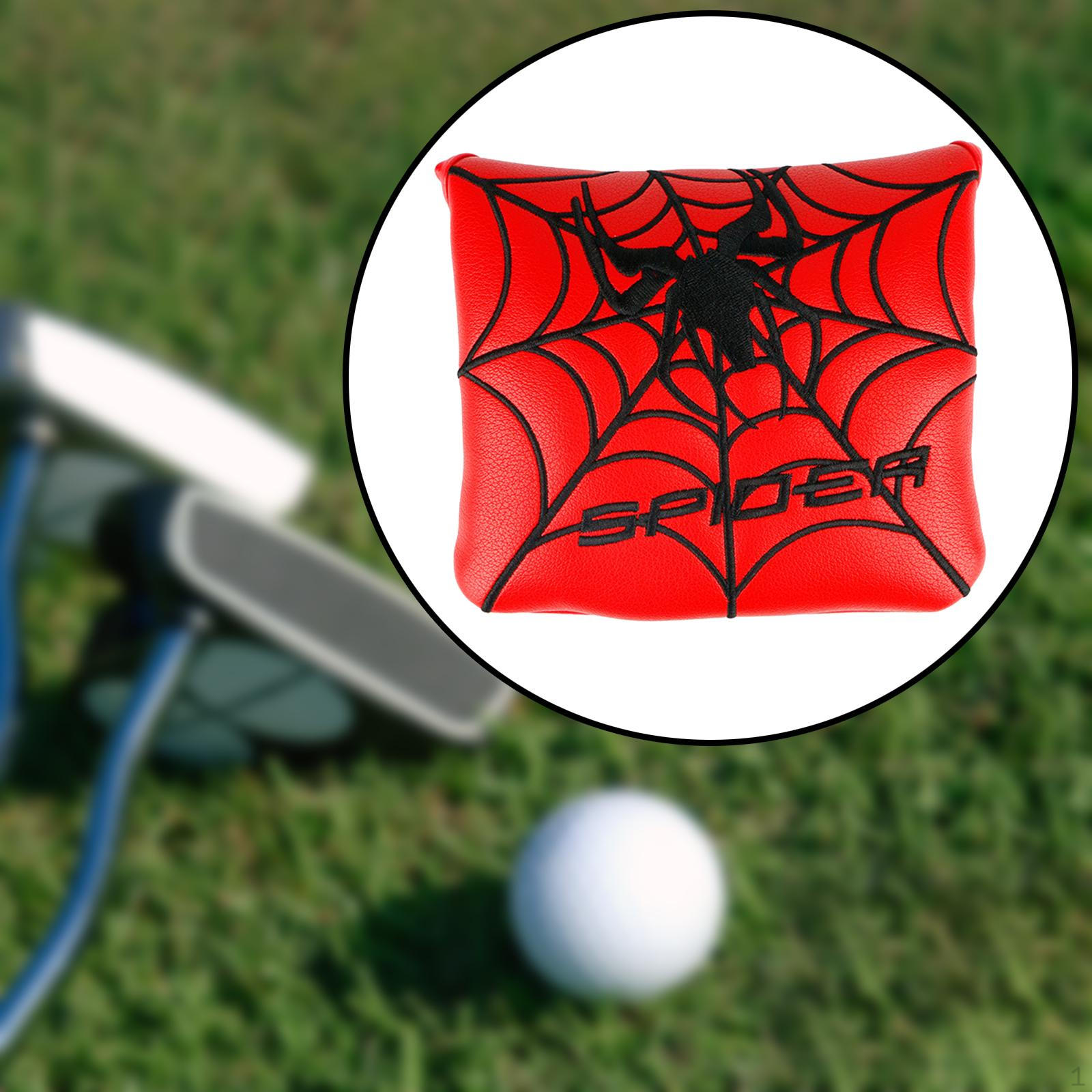 

Чехол для клюшки для гольфа с магнитной застежкой, защита для головы клюшки для спортивных женщин red