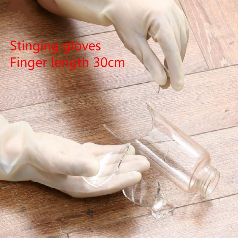 

Противопрокольные резиновые перчатки Износостойкие перчатки для мытья посуды Кухонные перчатки для чистки и стирки XL