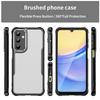 For Samsung Galaxy A16 5G/A16 4G Case Carbon Fiber Scratch-Resistant TPU+PC Phone Cover