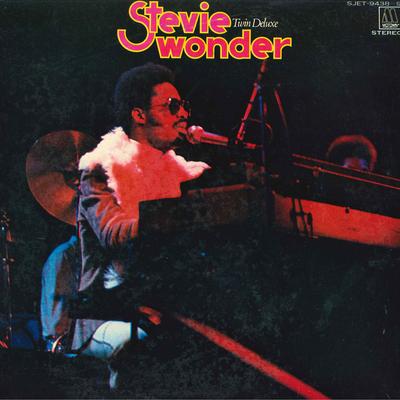 LP Record STEVIE WONDER  Twin Deluxe SJET94389 TAMLA MOTOWN 1974 Japan SoulFunk Used