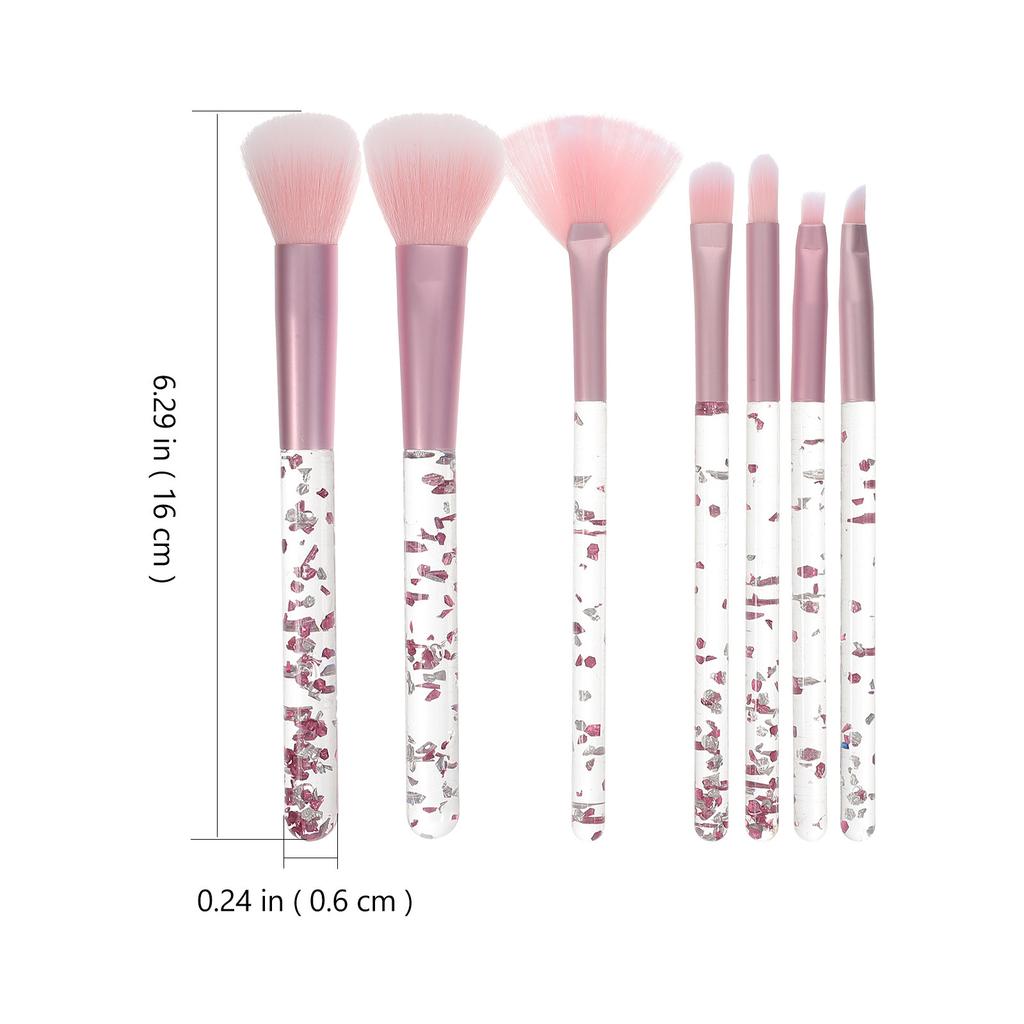 7Pcs Makeup Brush Set Portable Professional Brushes Face Eyeshadow Blending Concealer Tools Makeup Brush Set