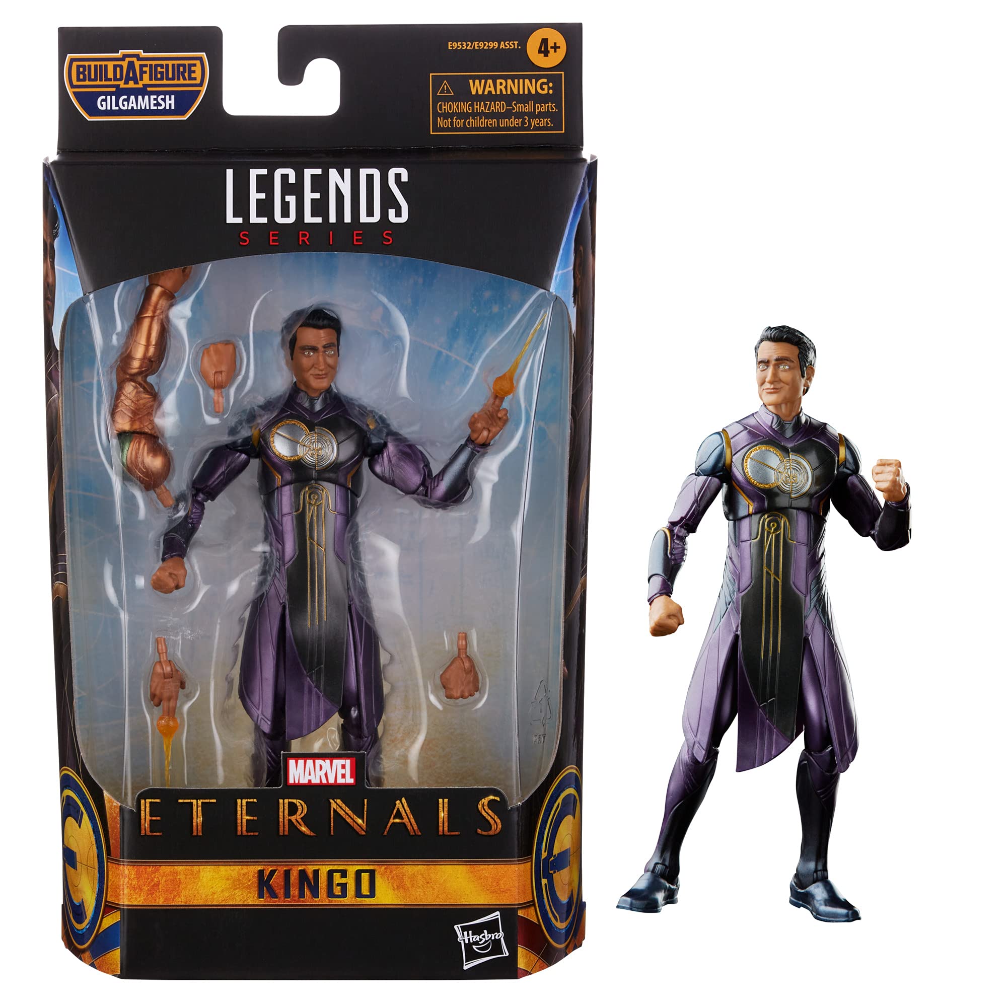 

MARVEL Серия Marvel Legends ВечныеКинго 6-дюймовая фигурка E9532 Оригинальная. В комплекте детали Build-A-Figure