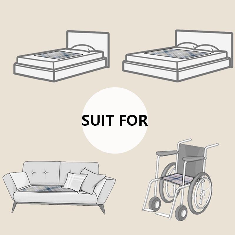 100% Waterproof Bed Cover Sheets EMenstrual Mattress Protector Lncontinence Bed Sheet Kids Elderly People Pet