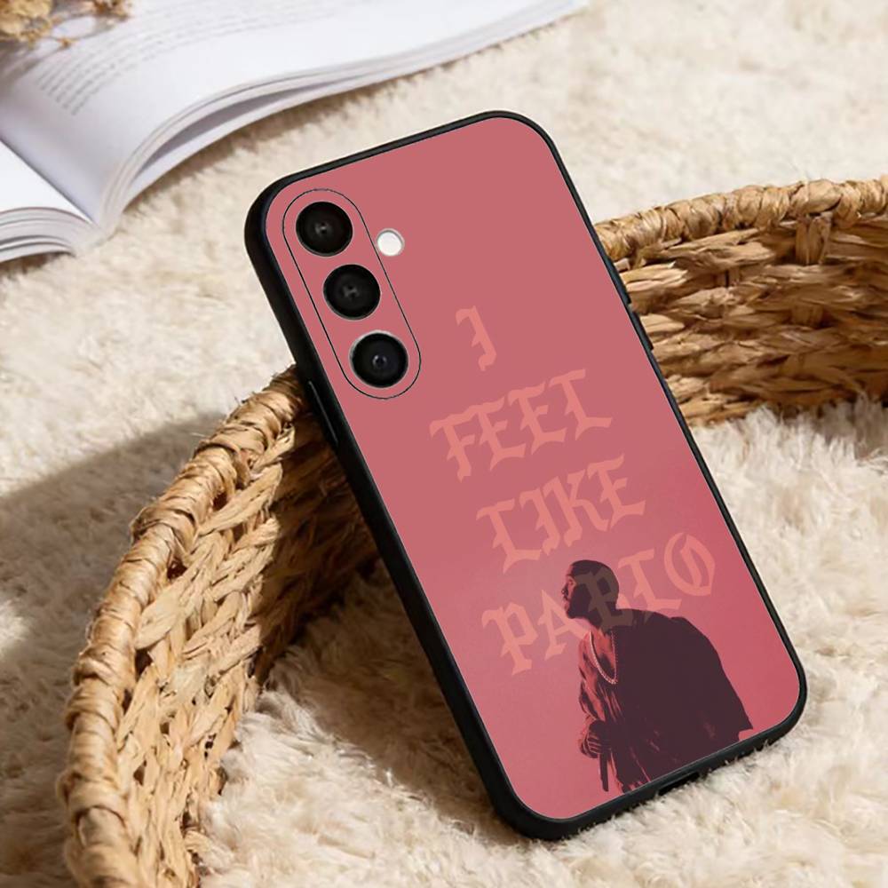 Singer Rapper K-kanye Phone Case For Samsung Galaxy A13,21s,22,31,32,52,53,71,72,73,Soft Black Cover