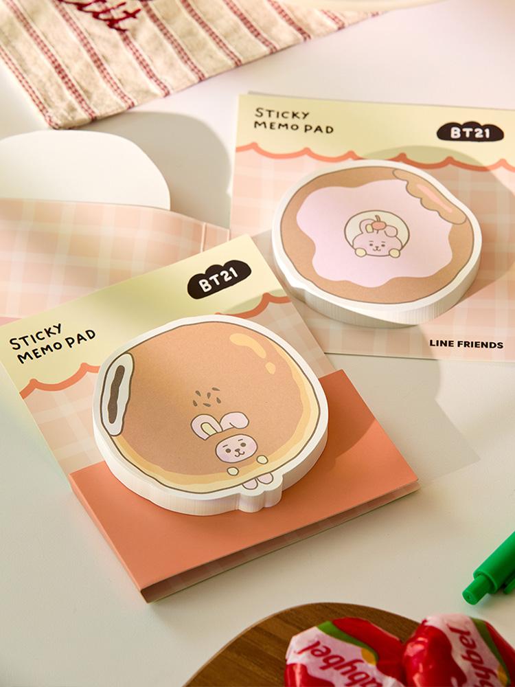 BT21 COOKY Bakery Sticky Memo Pad