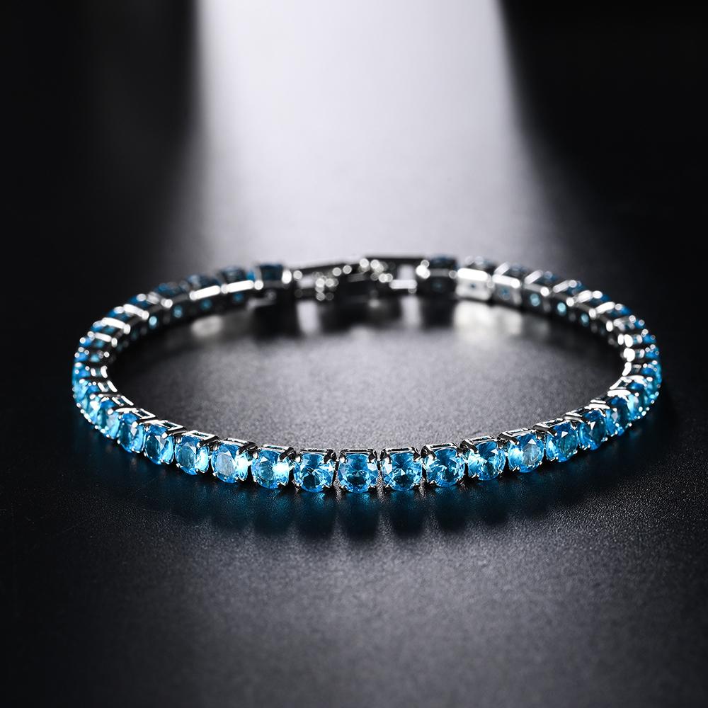 4mm Micro-inlaid Zircon Tennis Bracelet for Women  New Men Bracelet Homme Jewelry Accessories Wholesale