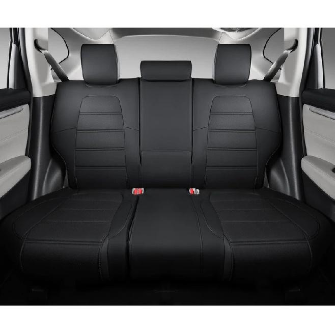 Full Set Car Seat Covers for Honda CRV 2012-2025 PU Leather Seat Protector CR-V EX EXL Hybrid Replacement Accessories
